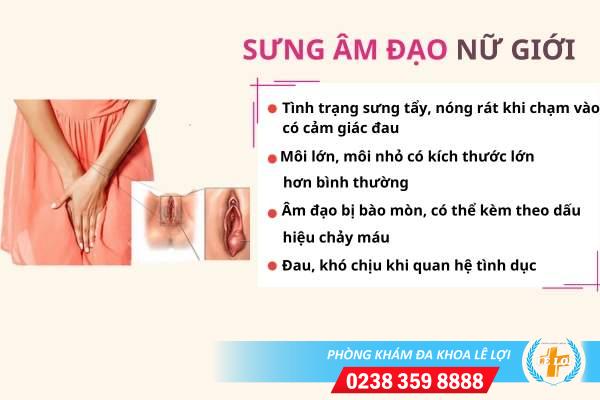 Sưng âm đạo có đáng lo ngại?