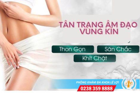 Các phương pháp tân trang âm đạo vùng kín cho phái đẹp